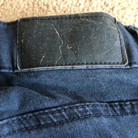 Cheap Monday second-skin high rise jeans W25/L32. Never worn! Navy blue - Picture 6 of 6